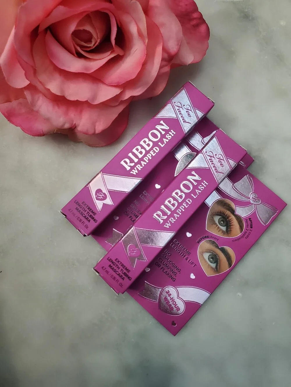 Too Faced Ribbon Mascara Travel Duo - BLACK